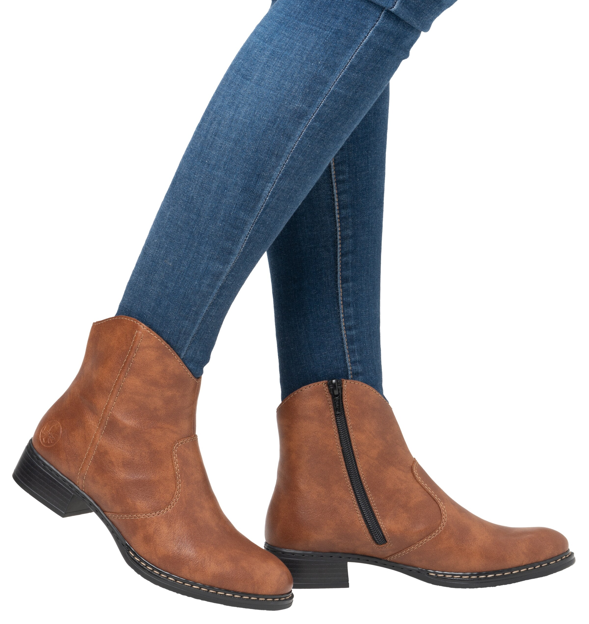 Bottines Rieker en marron
