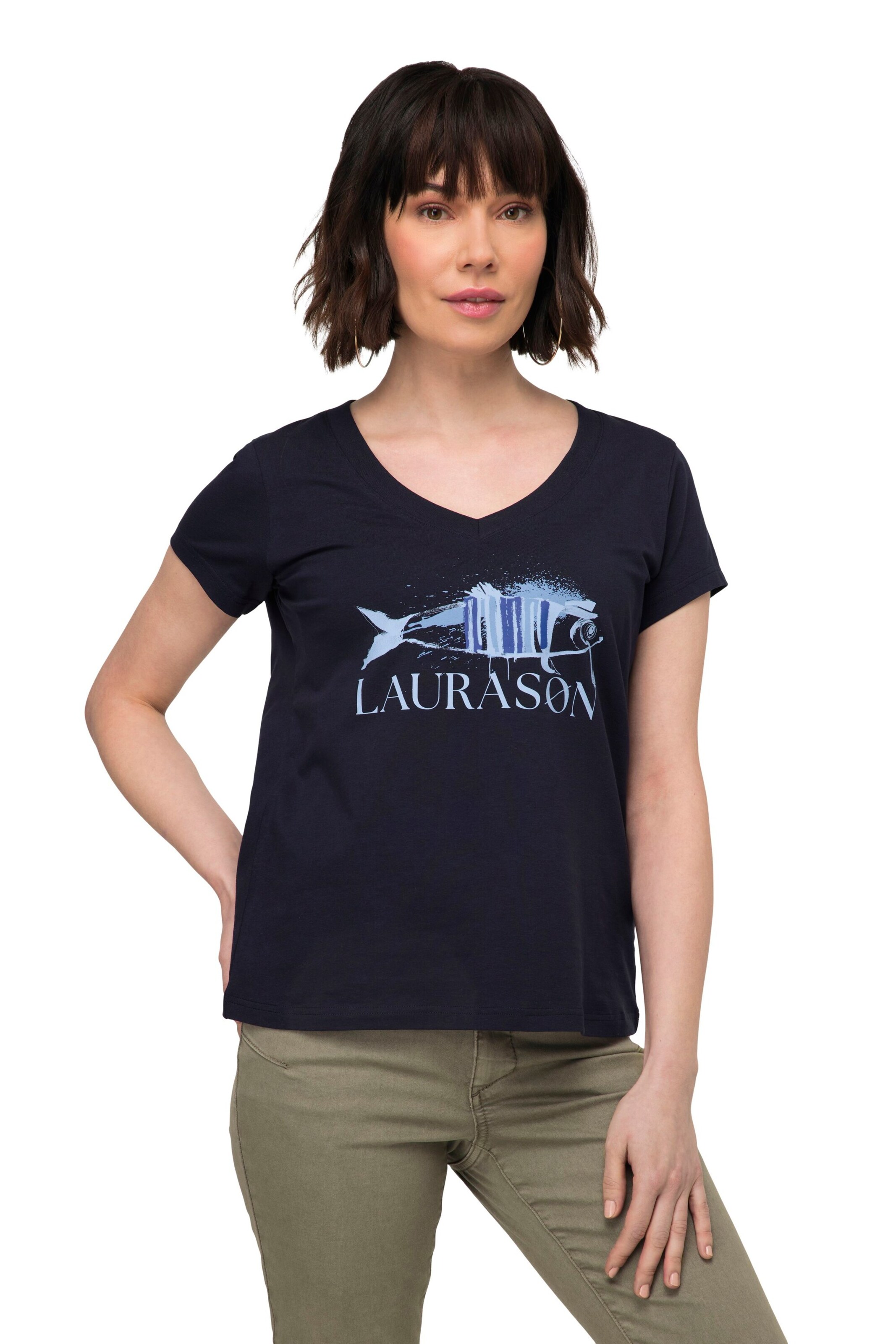LAURASØN Shirt in Blue