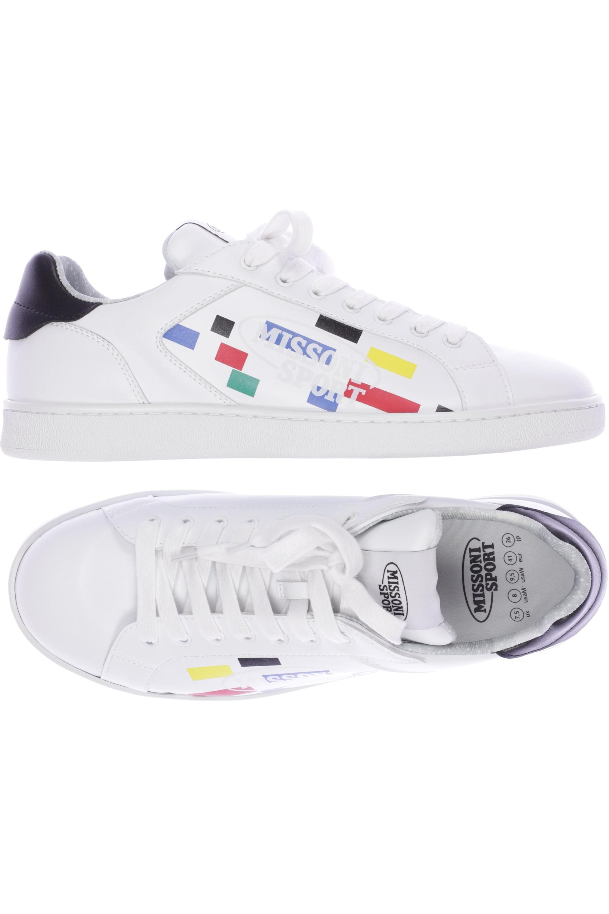 MISSONI Sneaker 41 in Weiß: Vorderseite