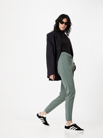 VERO MODA Tapered Bandplooibroek 'EVA' in Groen