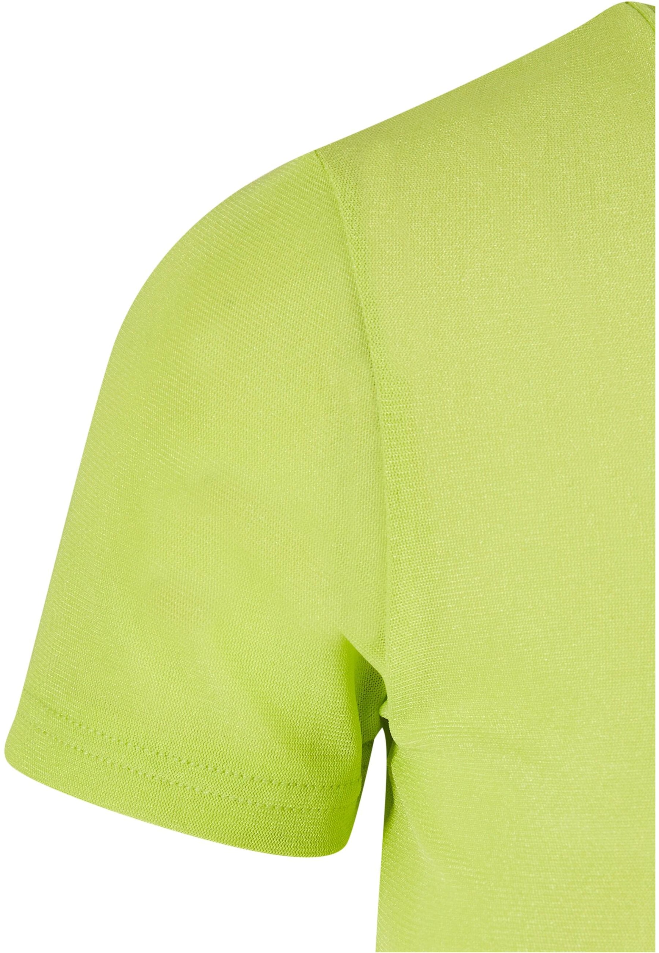 Urban Classics Koszulka 'Mesh Tee' w kolorze żółty