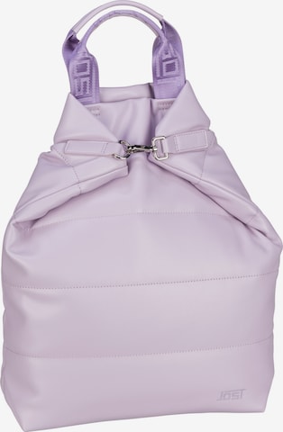 JOST Backpack 'Kaarina X-Change' in Purple: front