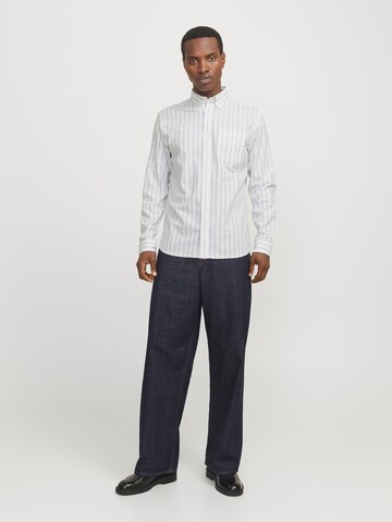 JACK & JONES Regular Fit Hemd 'JPRBLUbrook' in Weiß