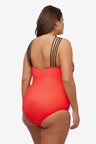 Ulla Popken Swimsuit in Red