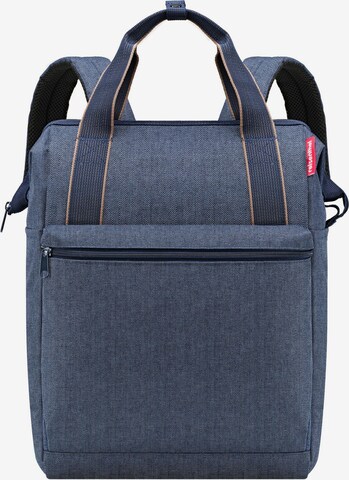 REISENTHEL Backpack in Blue: front