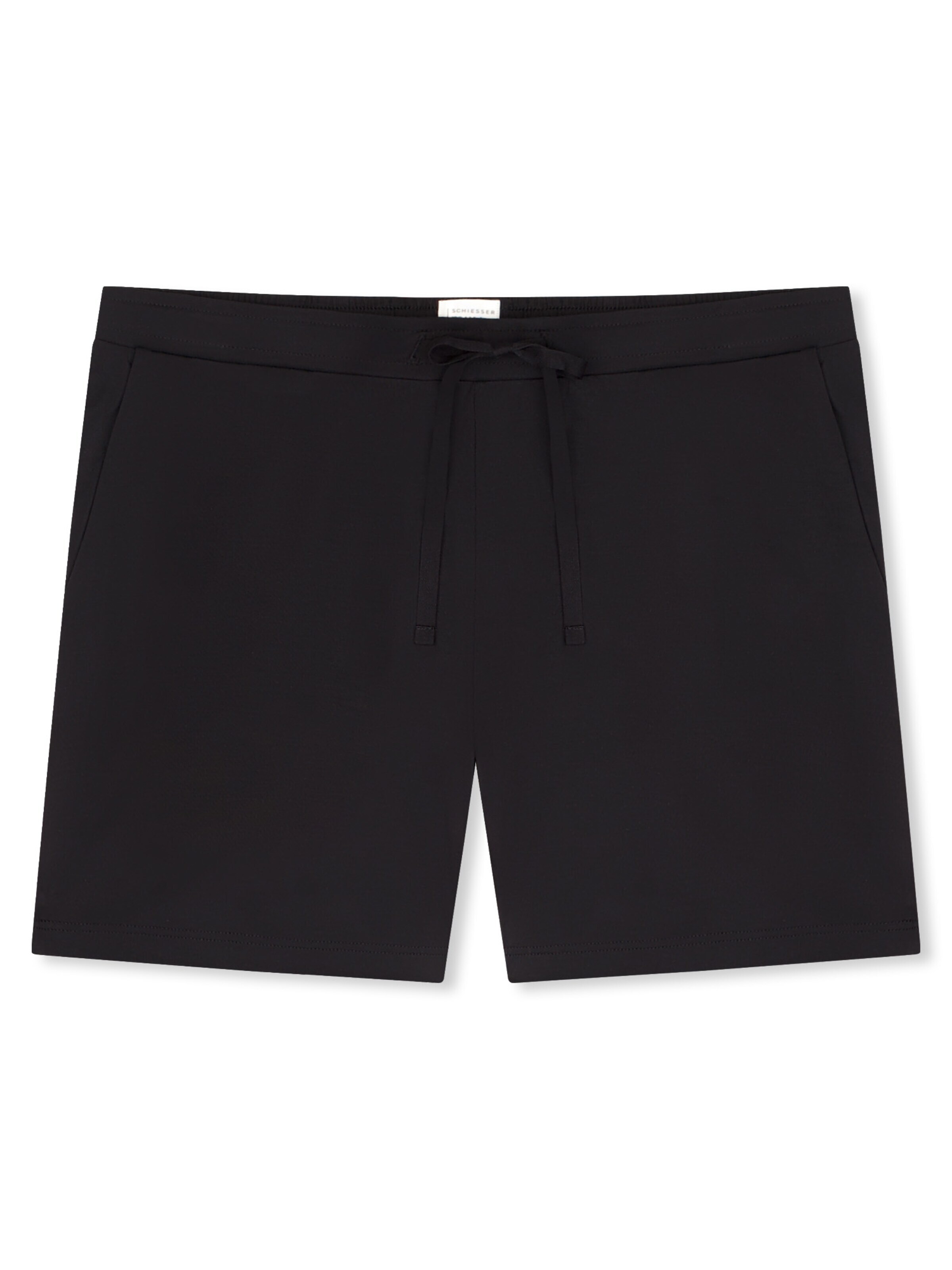 SCHIESSER Pyjamahose 'Mix & Relax'‌‌‌‌‌‌‌ in Schwarz: Vorderseite