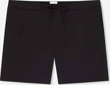 SCHIESSER Pyjamahose 'Mix & Relax' in Schwarz: Vorderseite