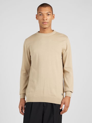 Cars Jeans Sweater 'REYO' in Beige: front