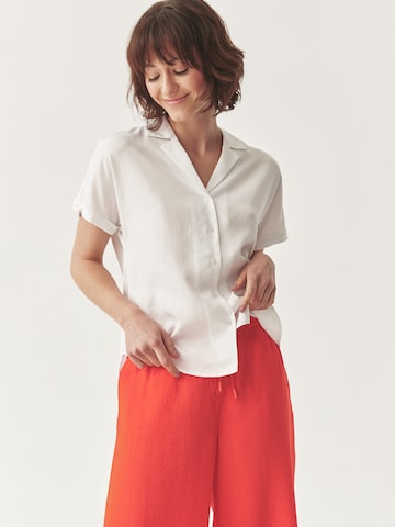 TATUUM Blus 'KIMINI' i vit: framsida