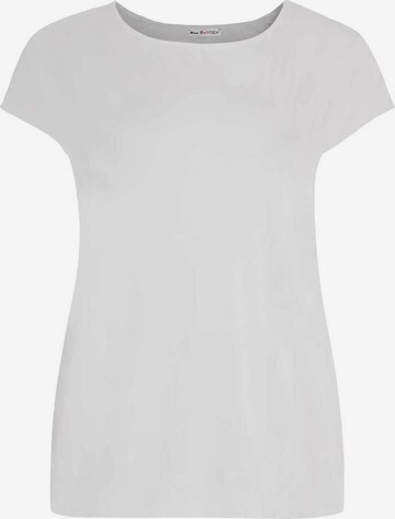 Yoek Shirt 'COTTON' in White: front