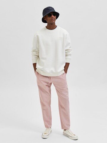 SELECTED HOMME regular Παντελόνι 'Newton' σε ροζ