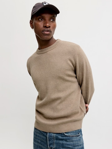 Pull-over 'JWHMILANO' JACK & JONES en beige