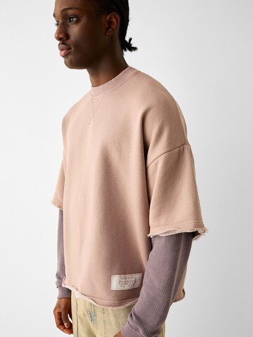 BershkaSweater majica - roza boja