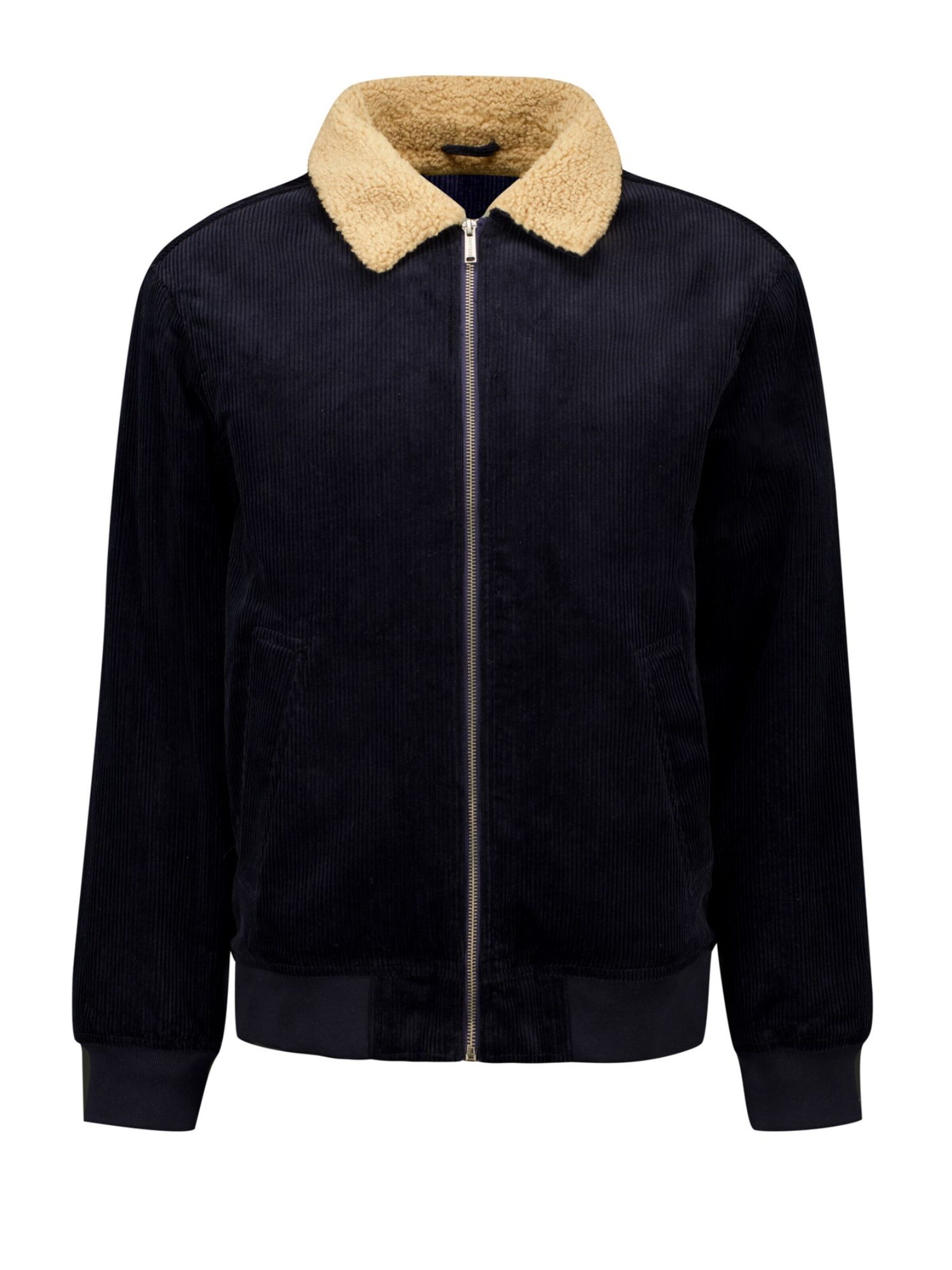 Deeluxe Tussenjas in Blauw: voorkant