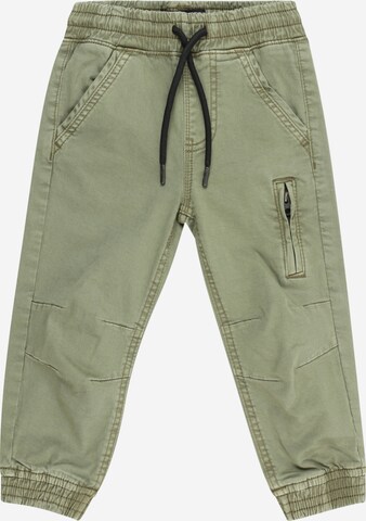 STACCATO Tapered Pants in Green: front