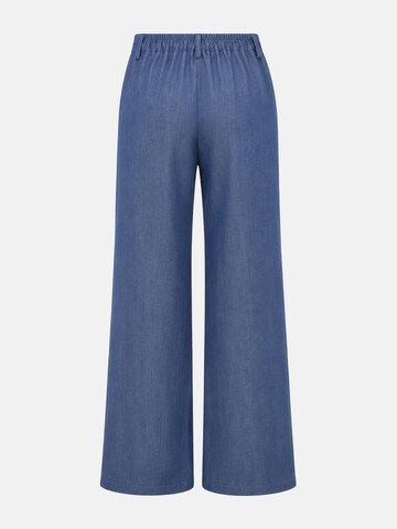 Millibar Wide Leg Hose‌‌‌‌‌‌‌ in Blau