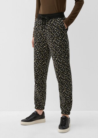 s.Oliver Regular Broek in Zwart: voorkant