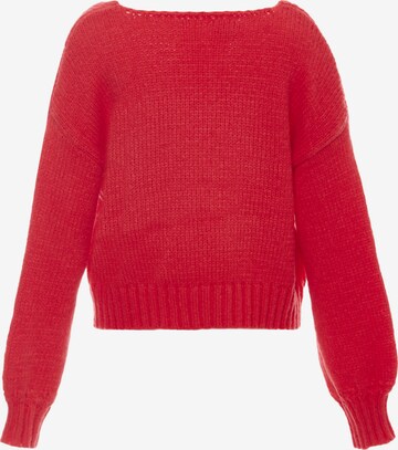 MYMO Sweater in Red