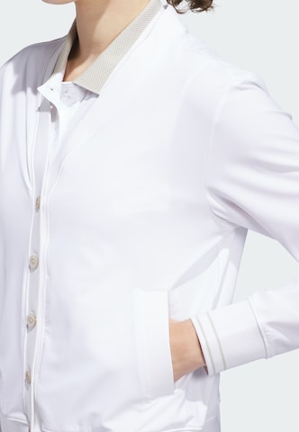 ADIDAS PERFORMANCE - Cárdigan deportivo 'Ultimate365 Tour' en blanco