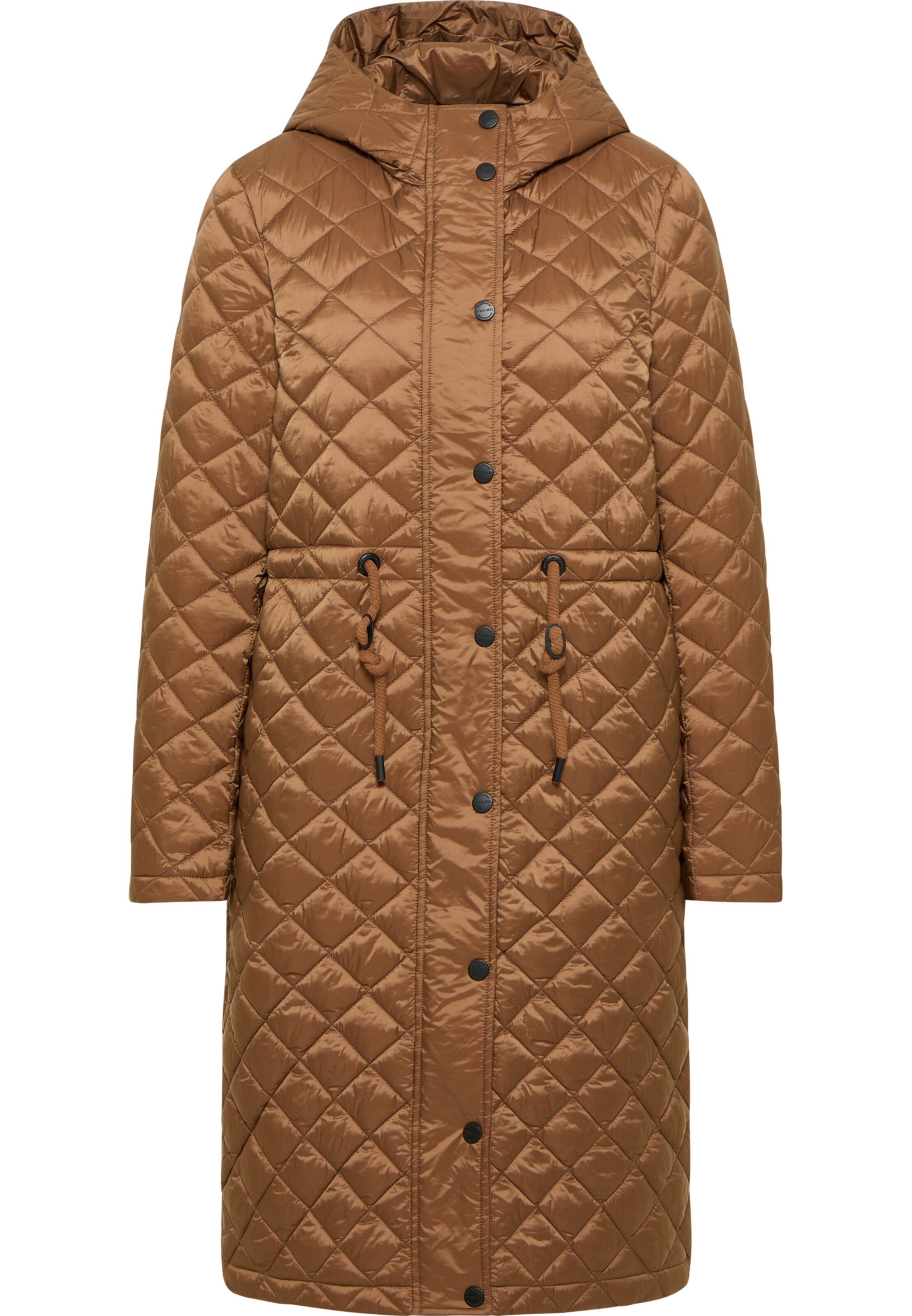 DreiMaster Klassik Ανοιξιάτικο και φθινοπωρινό παλτό σε καφέ: μπροστά