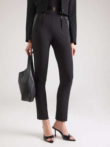 Elisabetta Franchi Слим фит Панталон в черно: отпред
