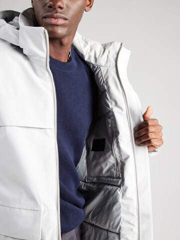 Jack & Jones Premium Winter parka 'JPRBLAWAVE' in White
