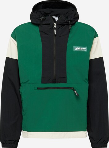 Veste mi-saison 'Adventure Premium ' ADIDAS ORIGINALS en vert : devant