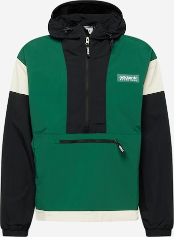 ADIDAS ORIGINALS Between-season jacket 'Adventure Premium ' in Green: front