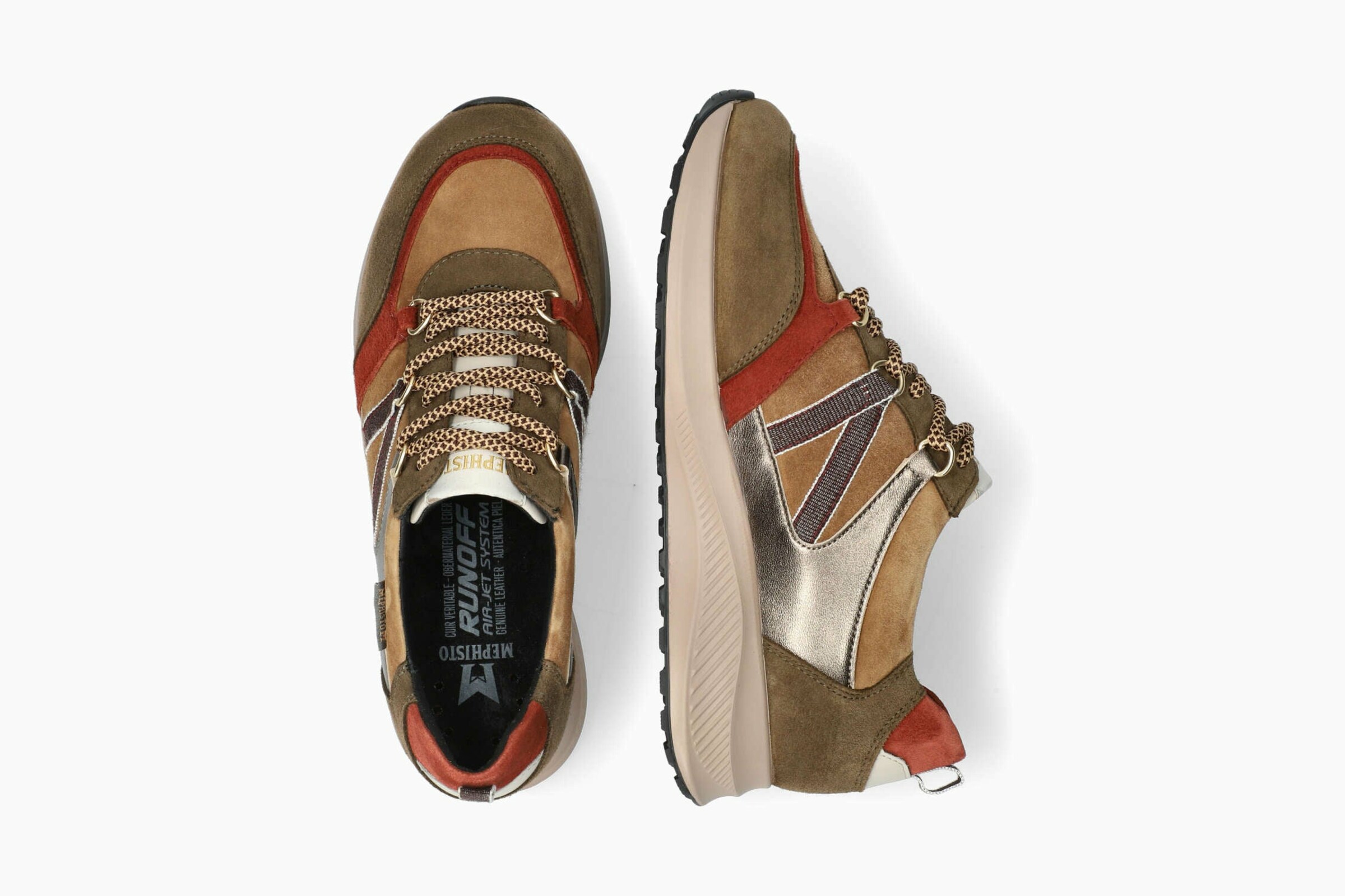 MEPHISTO Sneakers laag in Groen