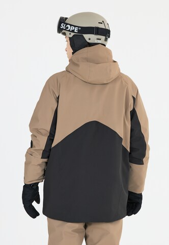 SLOPE Outdoorjacke 'Kenai' in Braun