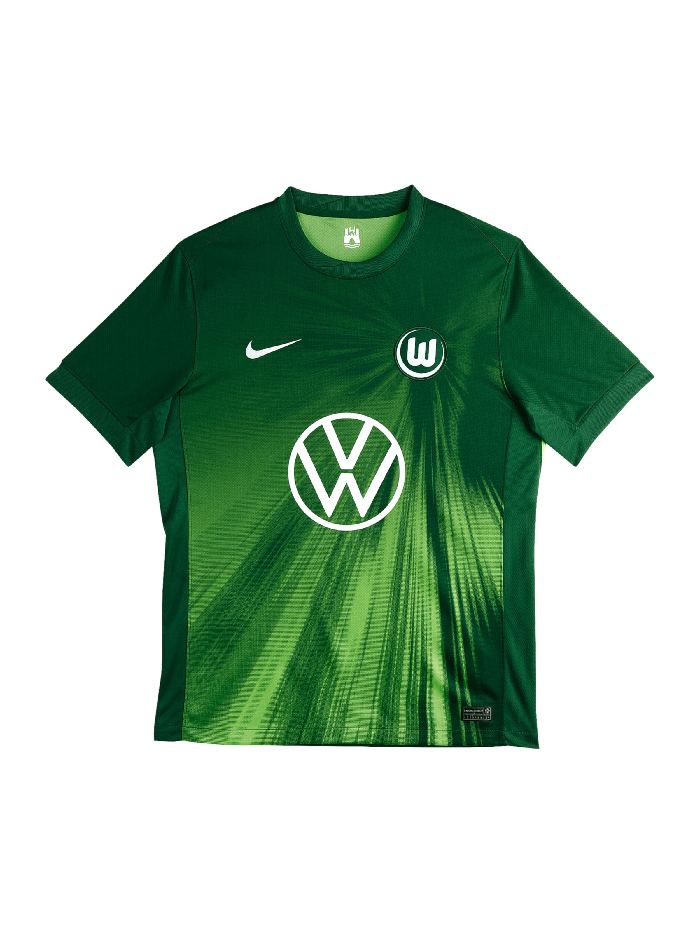 NIKE Trikot in Grün: Vorderseite