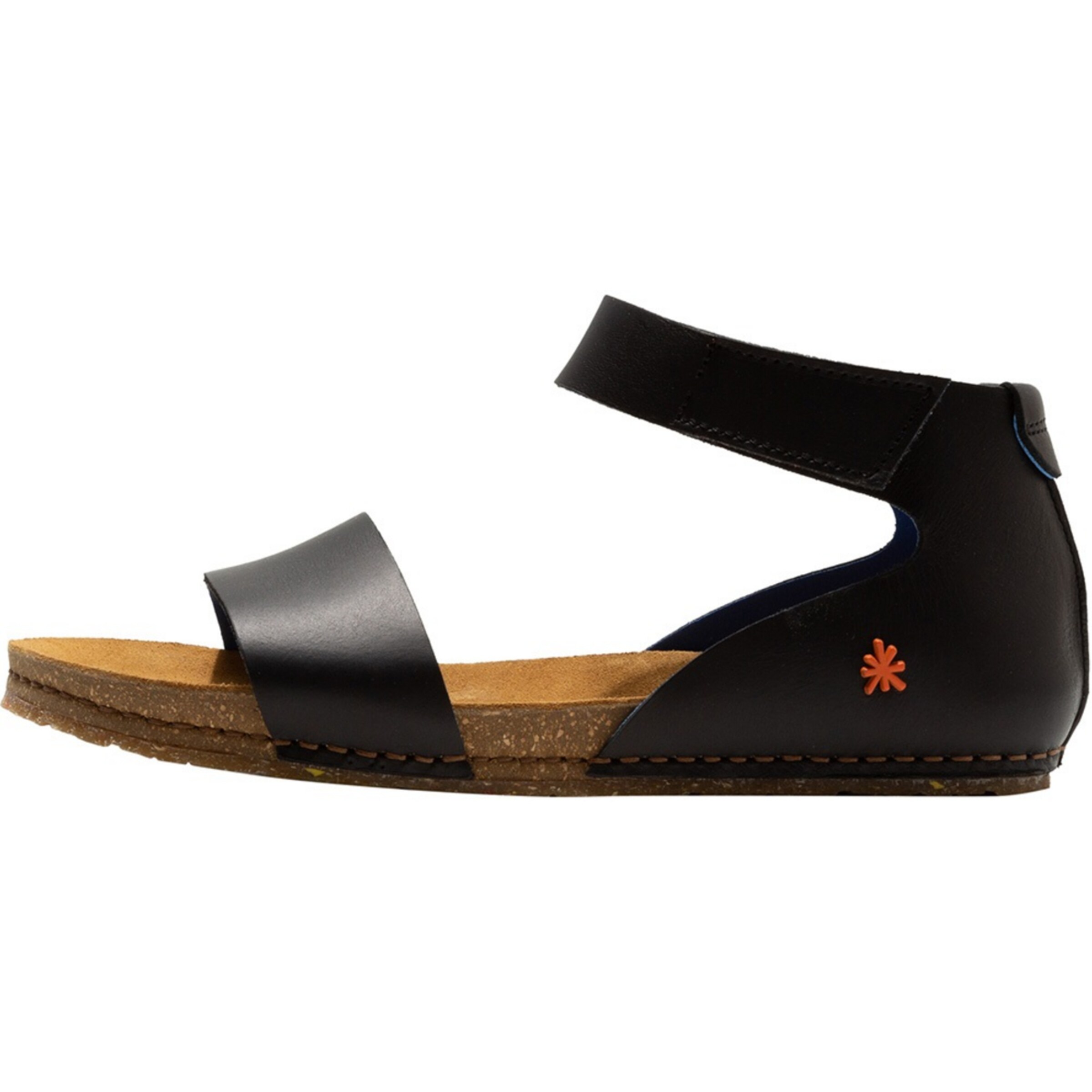 ART - Sandália 'Creta' em castanho: frente