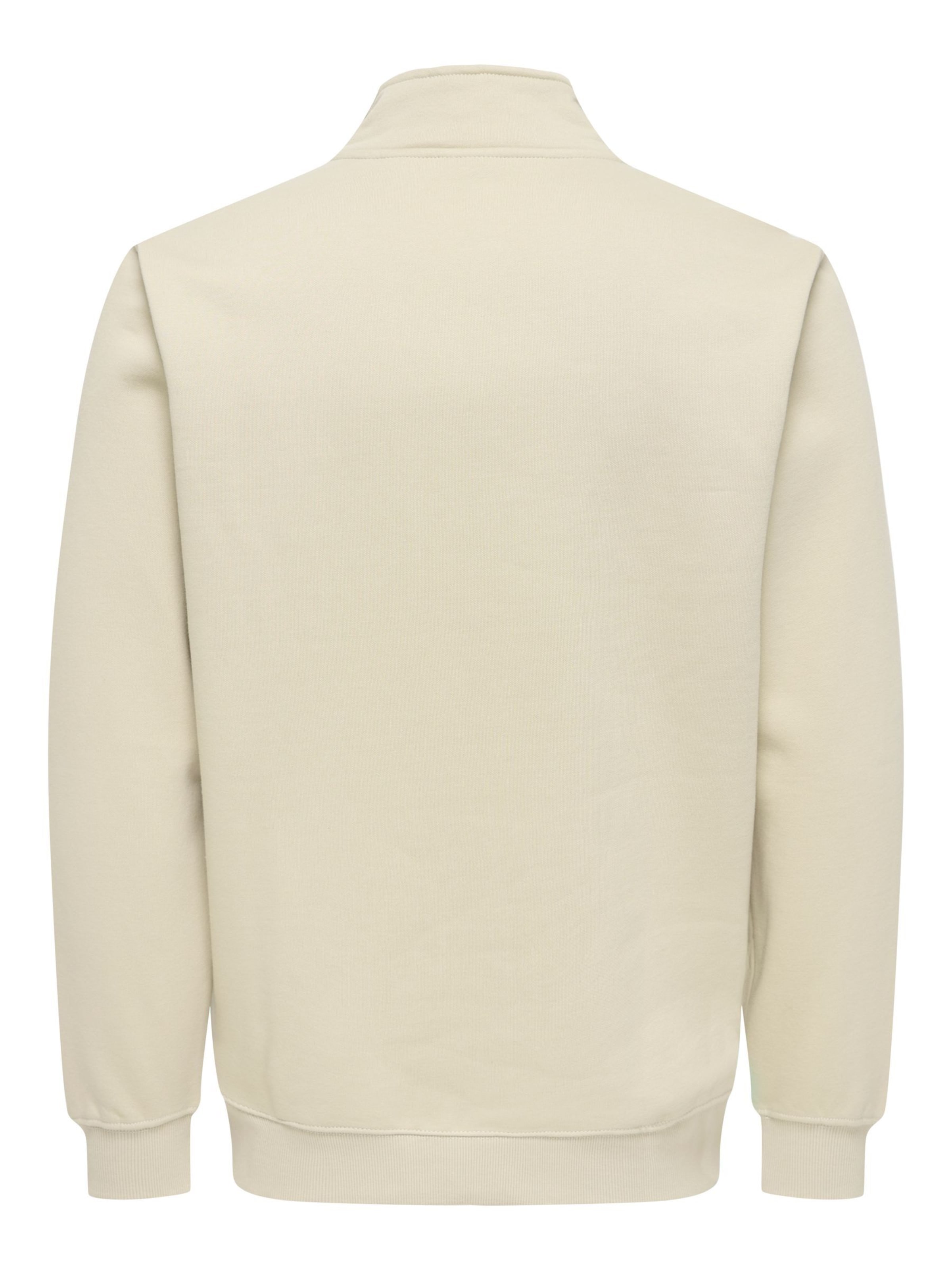 Only & Sons Sweatshirt 'ONSConnor' i beige
