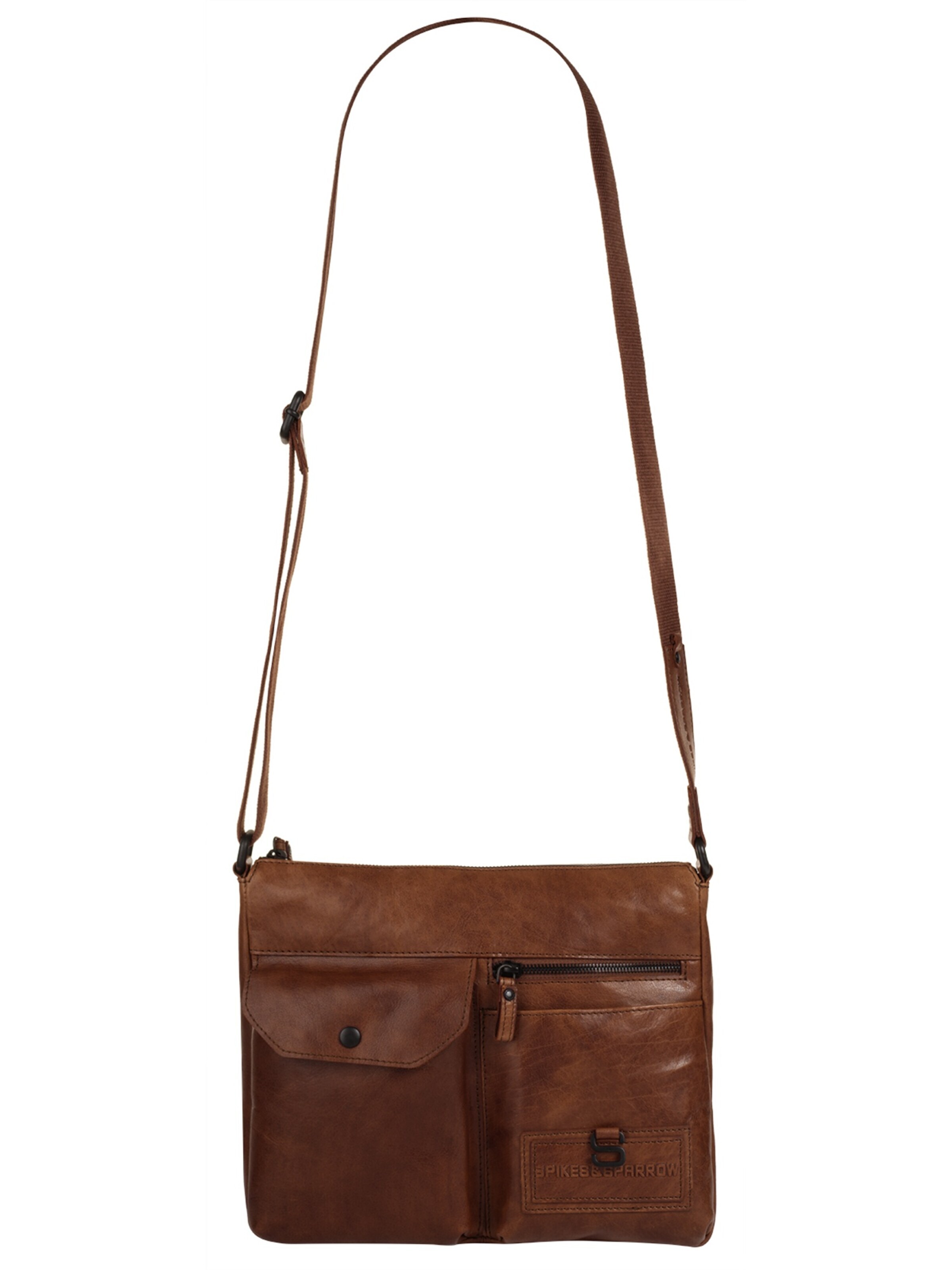 Spikes & Sparrow Schoudertas 'SHOULDER BAG' in Bruin