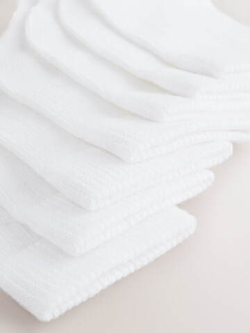 Șosete de la Next pe alb