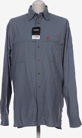 Fjällräven Button Up Shirt in M in Blue: front