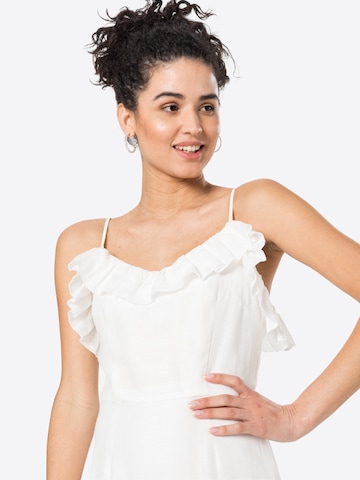 Robe d’été 'JASMINE' KAN en blanc