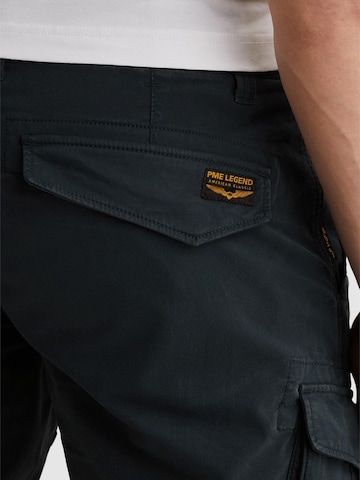 PME Legend regular Bukser 'Nordrop regular fit cargo shorts' i blå