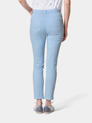 Coupe slim Jean 'Bella' Goldner en bleu