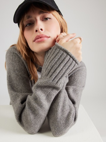 PIECES Пуловер 'PCJIMMA' в сиво