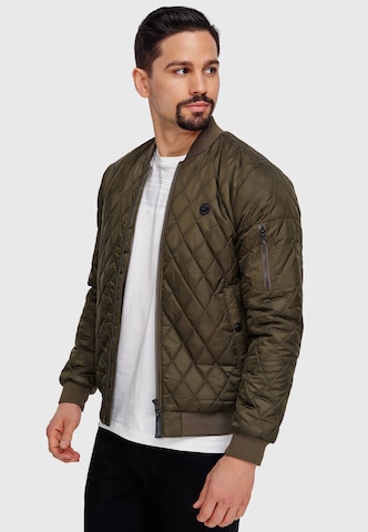 INDICODE JEANS Jacke 'Novak' in Grün