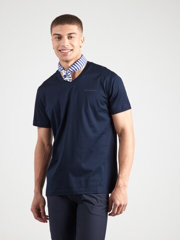 Karl Lagerfeld T-Shirt in Blau: Vorderseite