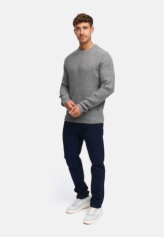 INDICODE JEANS Trui 'INPeace' in Grijs