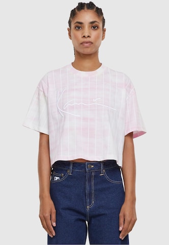 Karl Kani Тениска в розово: отпред