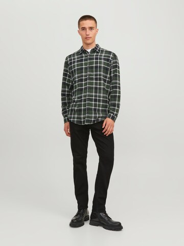 JACK & JONES Regular fit Overhemd in Groen