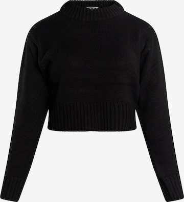 MYMO Sweater 'Blonda' in Black: front