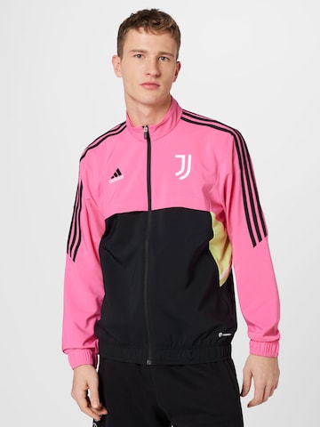 ADIDAS SPORTSWEAR Spordijope 'Juventus Condivo 22 Presentation', värv roosa: eest vaates