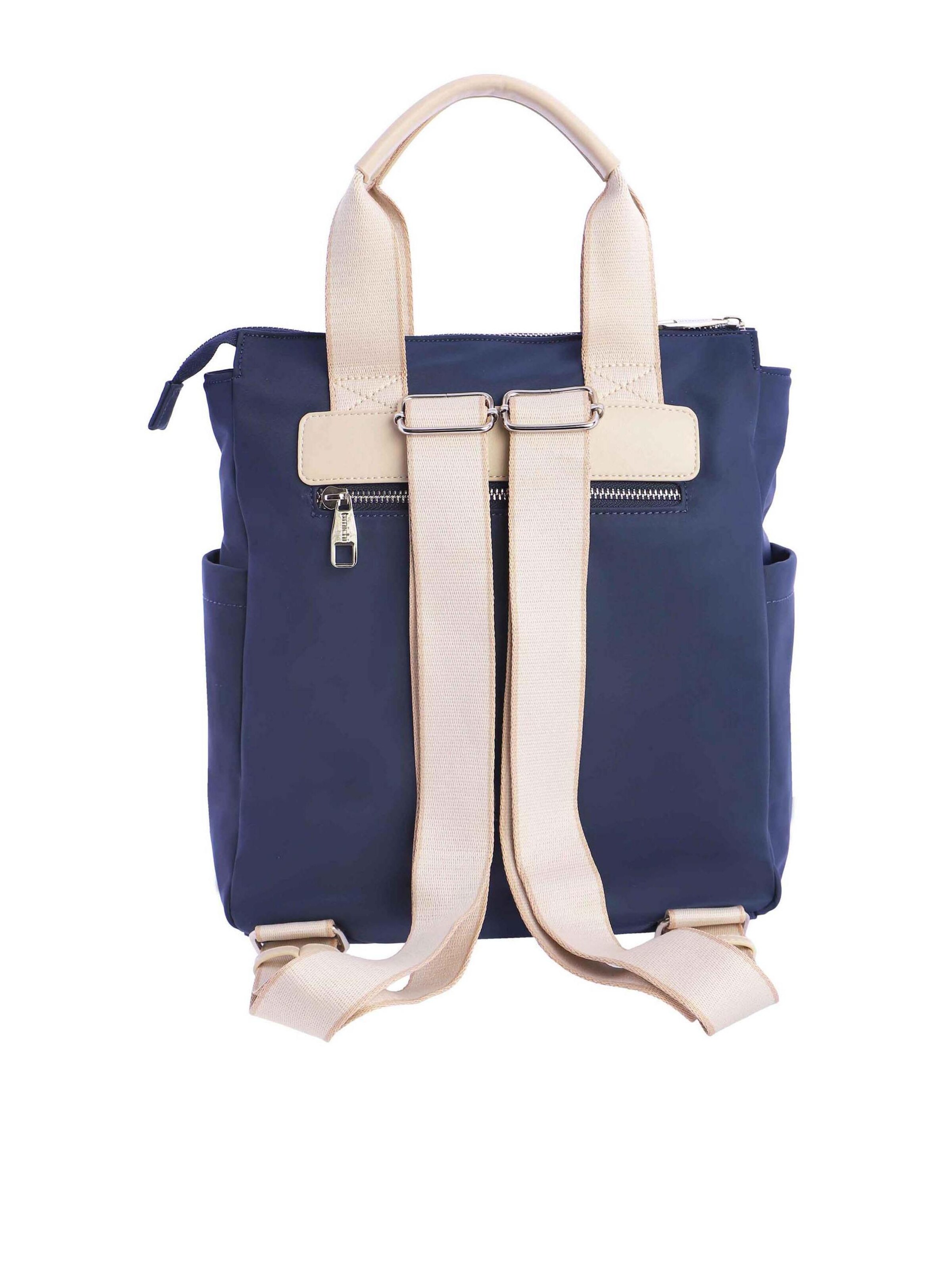 Amichi - Mochila 'Mochila para mujer Perla de nailon con cremallera' en azul