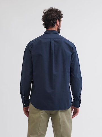 Portland Outerwear Company - Ajuste regular Camisa de negocios en azul