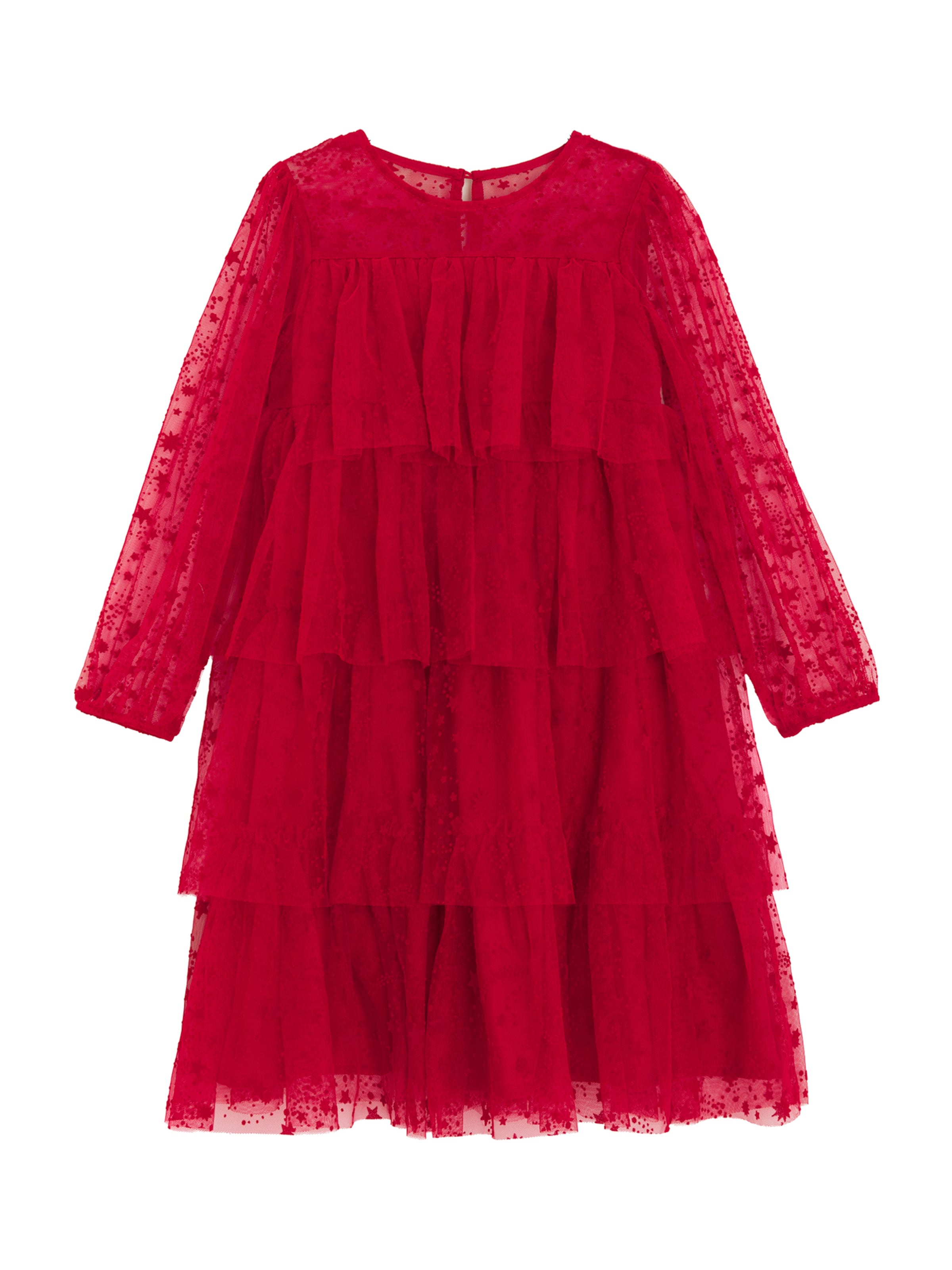 Cool Club Kleit, värv punane: eest vaates